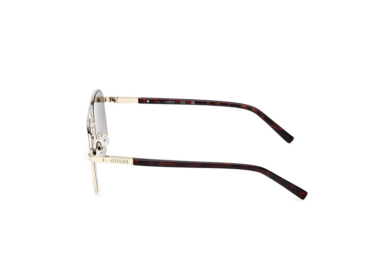 GUESS Gu3040 Gafas, 33f Shiny Pale Gold, 54/15/140 para Hombre