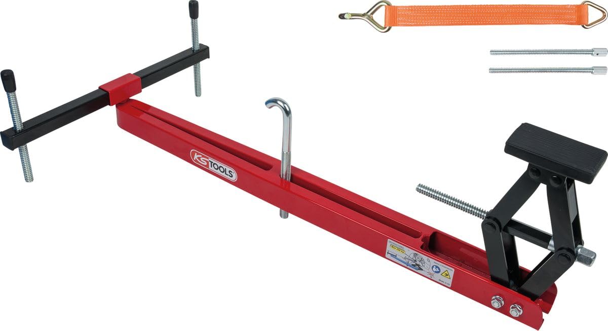 KS Tools 160.0095 Juego universal para travesaños de soporte de motor, 4 pzs