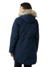 Helly-Hansen Womens W Senja Parka, Azul marino, L