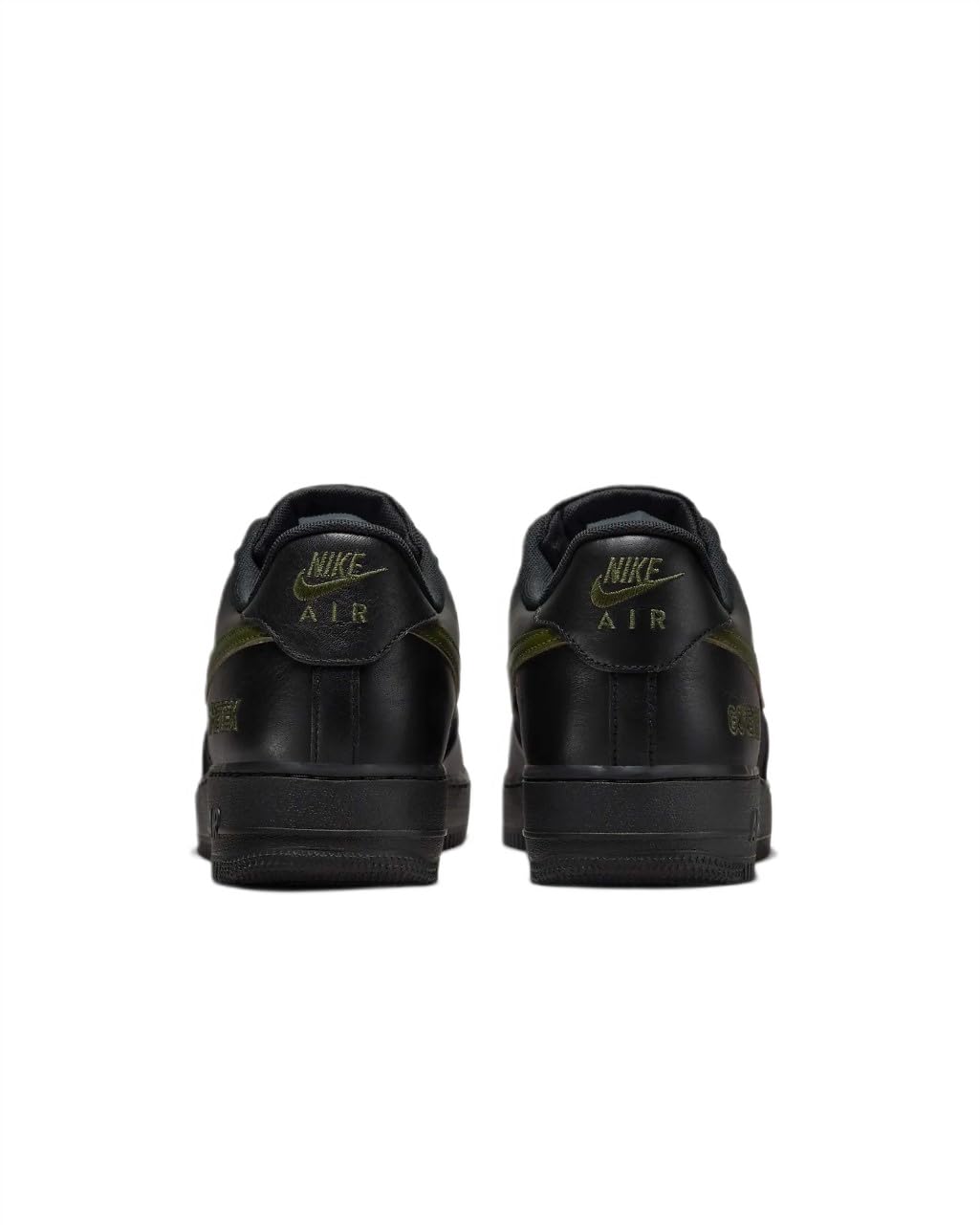 NIKE Air Force 1 Low Gore-Tex, Sneaker Hombre, Black Cargo Khaki, 45 EU