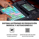 AKAI Professional FORCE – Sistema autónomo de producción musical, secuenciador MIDI y motores de sintetizador, muestreo MPC y lanzamiento de clips estilo Ableton