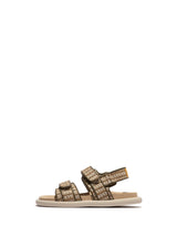 Fly London PAAV228FLY, Sandalias Mujer, Khaki/Bumblebee, 38 EU