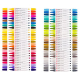 Talens | Pantone Marker Set de 54 | Rotulador Doble Punta con Punta de Pincel y Cincel | Tinta Pigmentada a Base de Agua en Colores Pantone