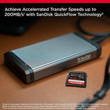 SanDisk 1TB Extreme PRO, Tarjeta de memoria, SDXC, hasta 200 MB/s, + RescuePro Deluxe, UHS-I Class 10 U3 V30