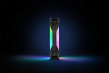 Thermaltake Riing Trio 12 LED RGB - Pack de 3 ventiladores para PC, color negro