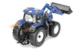 siku 6798, New Holland T7.315 Tractor con cargador frontal, Azul, Metal/plástico, 1:32, Con mando a distancia, Incluye mando a distancia Bluetooth, Posibilidad de control vía app