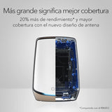 NETGEAR Orbi Sistema Mesh WiFi 6 RBK863S |AX6000 Tribanda Router y 2 Satélites Extensores |Cobertura de hasta 750 m2 y 100 dispositivos |Puerto Internet 10 Gig