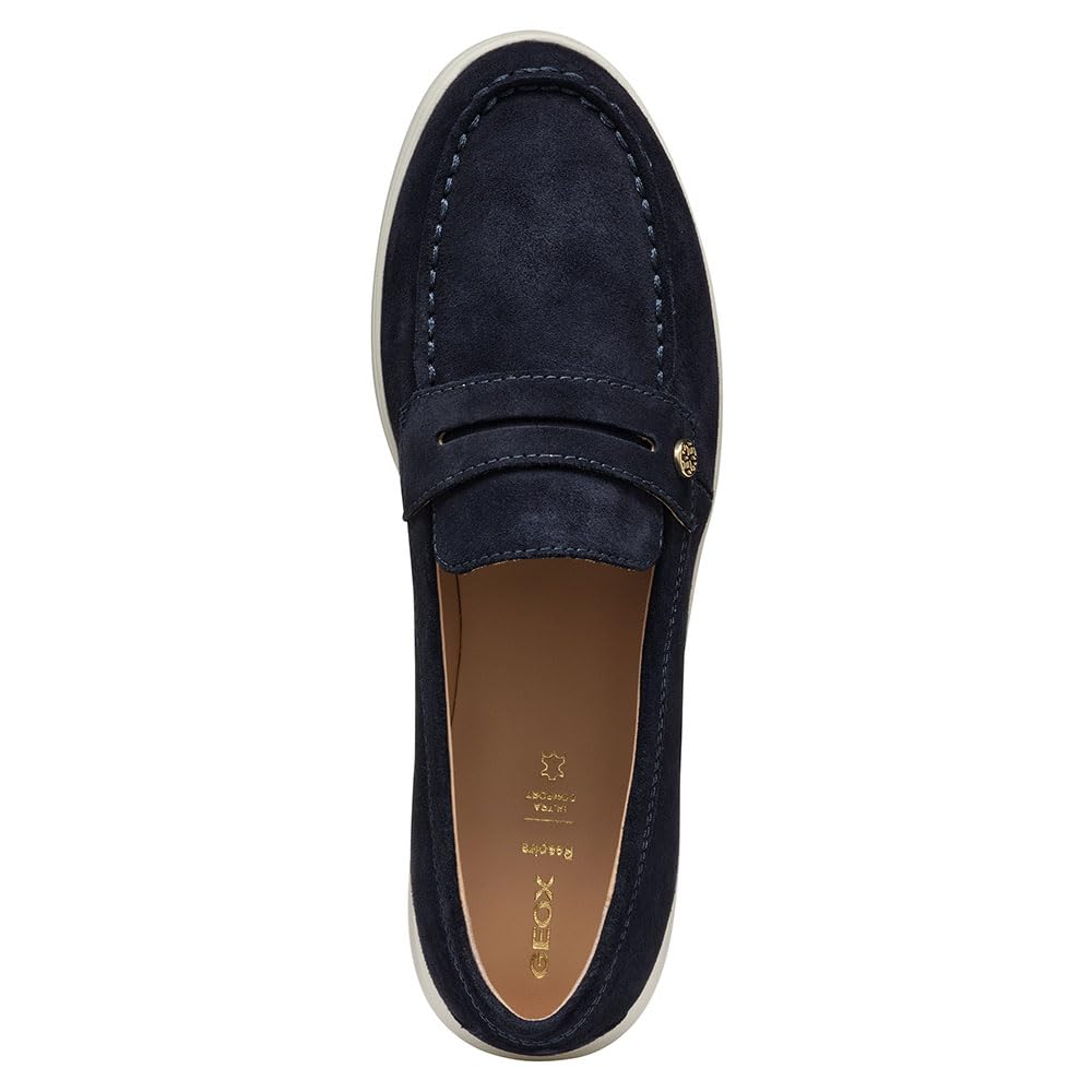 Geox D XAND 3 D, Mocasín Mujer, Navy, 39.5 EU