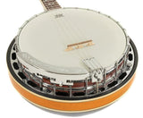 Gewa 505031 Banjo 4 Cuerdas, Parche Original Remo, con Estuche