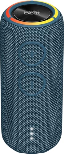 SILVA Schneider Altavoz Bluetooth PBS 3600 BT | 200 W | IPX7 Resistente al Agua | TWS & LED-RGB | batería de 3600 mAh | hasta 7 Horas de autonomía | Azul