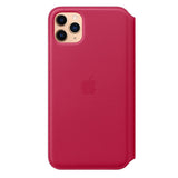 Apple Funda Leather Folio (para el iPhone 11 Pro MAX) - Frambuesa