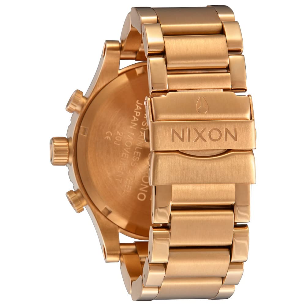 Nixon Reloj Analógico para Hombre de Cuarzo con Correa en Acero Inoxidable A083-3192-00