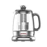 GASTROBACK 42440 Design Tee Automat Advanced Plus - Hervidor de agua y té automático (2 en 1), temporizador de 24 horas, filtro de té de acero inoxidable, recipiente de cristal de 1,5 litros, 2000 W