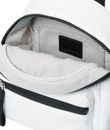 KARL LAGERFELD JEANS, Mujeres, Mochila Cruzada Mini De Nailon Esencial, Blanco, One size