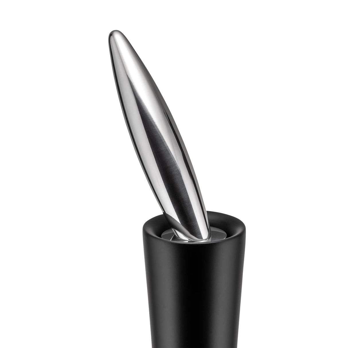 Alessi MP1562 Giant - Molinillo de pimienta de madera, color negro