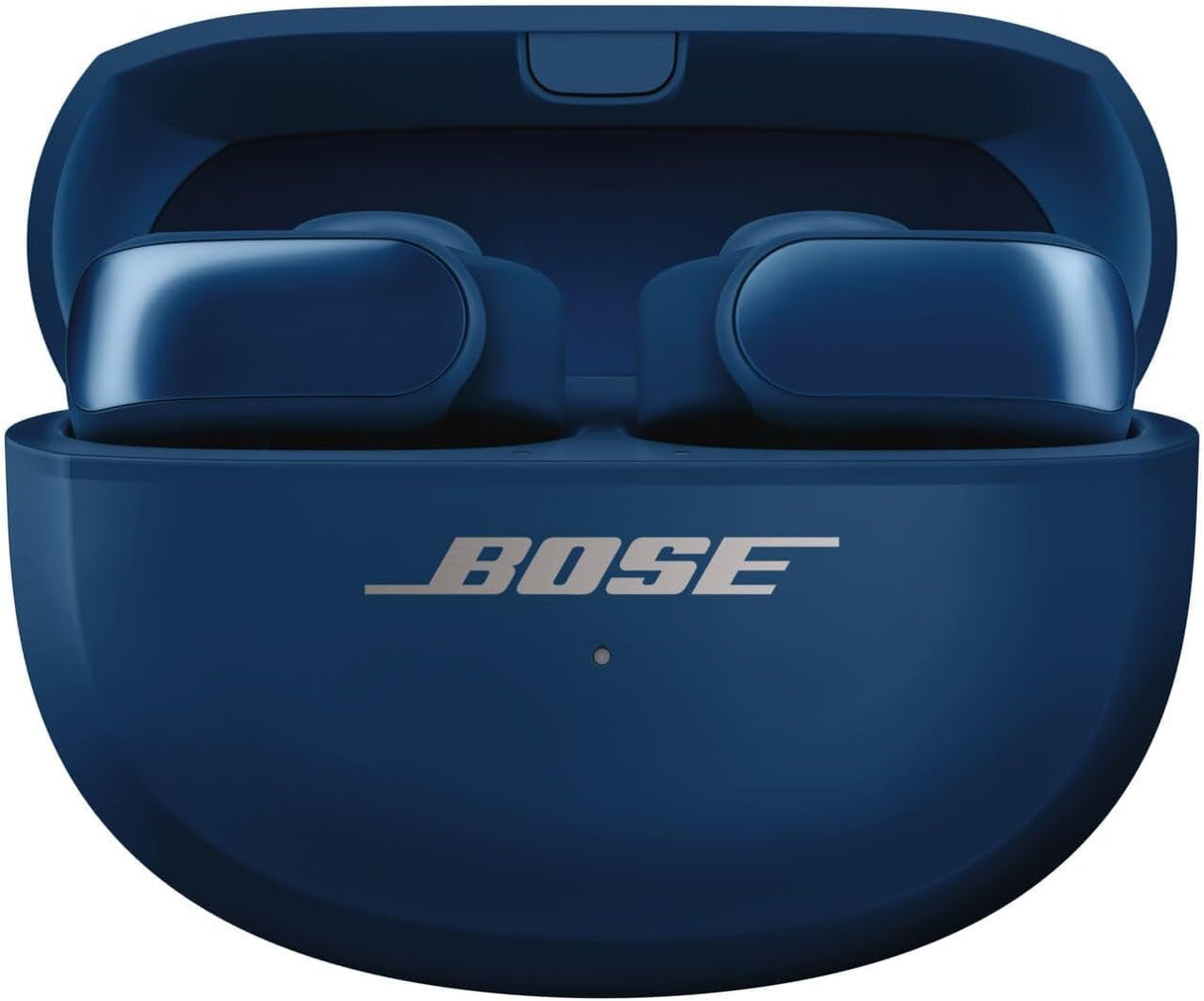 Bose Ultra Open Earbuds, Auriculares inalámbricos de botón de Alta Gama y fidelidad, Auriculares Bluetooth intraurales para Running, Diseño de Moda Abierto, hasta 48h de autonomía, Azul Lunar