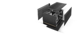 SilverStone Technology 12057 SUGO 14, Chasis Cubo Mini-ITX, Acepta Tarjetas gráficas de tamaño Completo y 3 zócalos/ATX PSU / 240mm AIO, 4 Paneles extraíbles, SST-SG14B