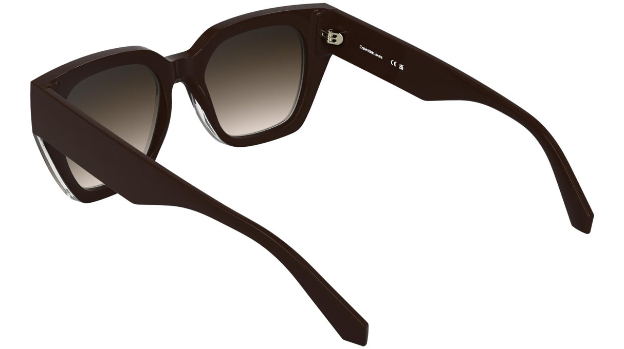 CALVIN KLEIN JEANS CKJ25620S Sunglasses, Brown, Talla única para Mujer