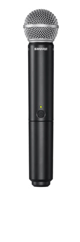 Transmisor inalámbrico de Mano Shure BLX2/SM58 con cápsula de micrófono Vocal SM58 - para su Uso con Sistemas de micrófono inalámbrico BLX (Receptor se Vende por Separado) | Banda K3E