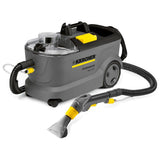 Kärcher Puzzi Vacuum Cleaner 10/1, Tank: 10 L, Spray Flow: 1 L/min, Yield: 20-25 m²/h, Weight: 10.5 kg, Upholstery Nozzle, Floor Nozzle