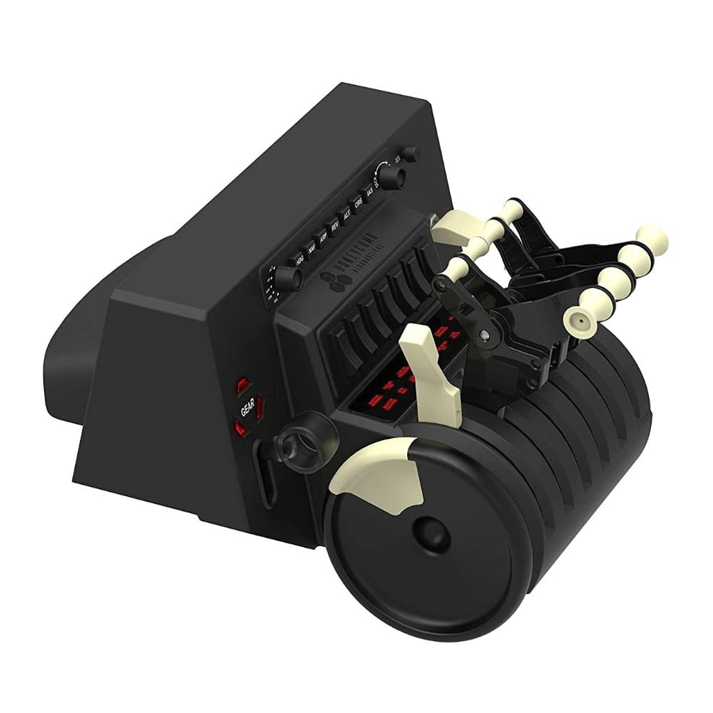 Honeycomb Aeronautical Bravo Throttle Quadrant with Auto Pilot & Annunciator Panel in aviation quality for flight simulator, Universal control system for simmer and pilots, PC [video game]