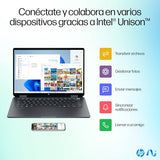 HP OmniBook Ultra Flip 14-fh0002ns - Ordenador Portátil Convertible de 14" OLED 2.8K 120Hz (Intel Ultra 7-258V, 32GB RAM, 1 TB, Intel ARC, Windows 11) Negro - Teclado QWERTY Español