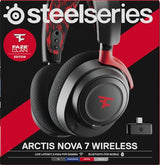 SteelSeries Arctis Nova 7 - Faze Clan Edition - Auriculares Gaming multiplataforma inalámbricos - Dual Wireless 2,4 GHz y Bluetooth - 38 h batería Carga rápida - PC, PS, Mac, móvil, Switch