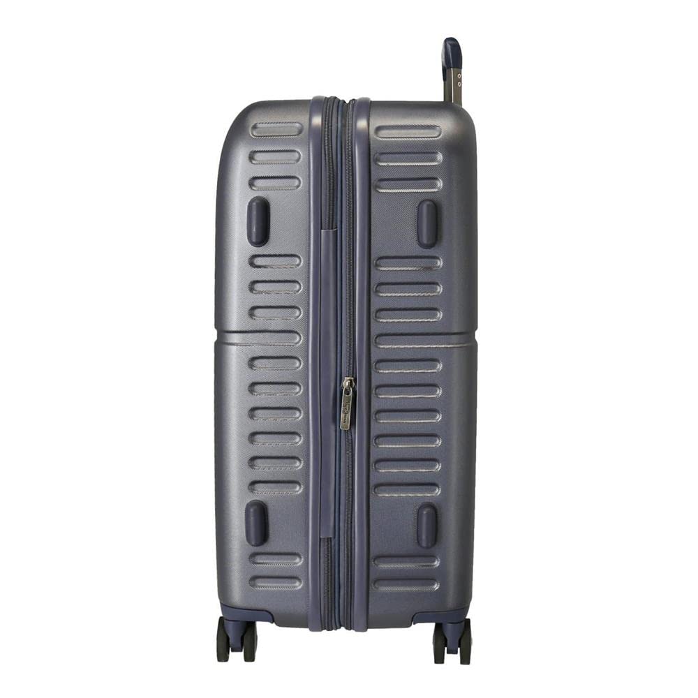 Pepe Jeans Kay Juego de maletas Azul 55/70 cms Rígida ABS Cierre TSA integrado 116L 7,54 kgs 4 Ruedas dobles Equipaje de Mano