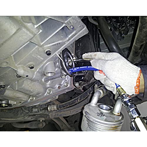 Aparato de lavado de cajas de cambios, para cajas de cambios automáticas, con juego de adaptadores de 35 pzs