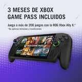 ASUS ROG Xbox Ally X - Consola Portátil Gaming 7" Full HD 120Hz (AMD Ryzen AI Z2 Extreme, 24GB RAM, 1TB SSD, Batería 80Wh, Windows 11, Consigue 3 meses gratis de Game Pass Premium) - Color Negro