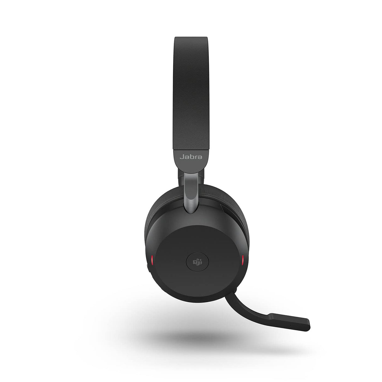 Jabra Evolve2 75 Auriculares Estéreo Inalámbricos para PC con tecnología de 8 micrófonos-Auriculares de Doble Espuma y Cancelación de Ruido Activa, Adaptador Bluetooth USB-A-Para MS Teams-Negro