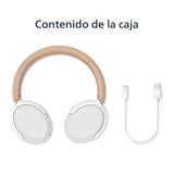Philips TAK5500AL 5500 Series Auriculares Infantiles Plegables inalámbricos on Ear Cancelación de Ruido, 34 Horas de reproducción ANC, Volumen Limitado, Audio compartido, Cable USB-C Incluido