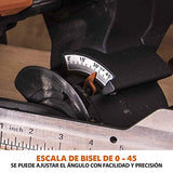 Evolution Power Tools R255SMS Sierra ingletadora Deslizante multimaterial, con Paquete Plus, Corta acero dulce, aluminio, plástico, madera con clavos incrustados 230 V, 255 mm