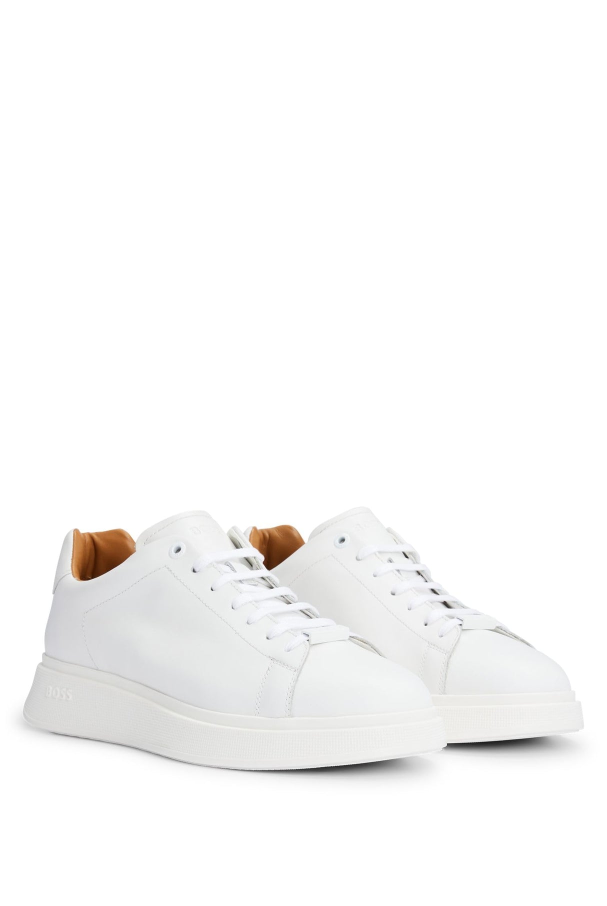 BOSS Hombres Bulton_Runn_lt_N Sneaker Blanco 44 EU