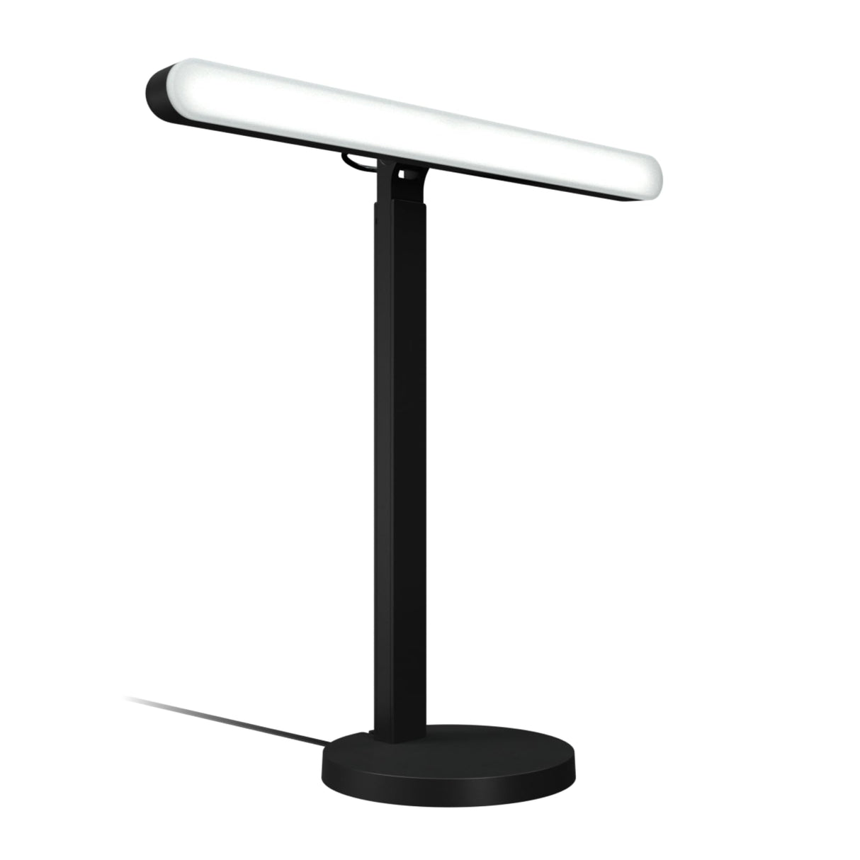 Logitech G Litra Beam, luz LED principal premium para gaming, TrueSoft, soporte de escritorio ajustable, ajustes de brillo/temperatura de color, control de aplicación de escritorio, PC/Mac, Grafito