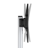 Aisens FT86TRE-197 Soporte de Suelo con Rueda Bandeja DVD para Monitor/TV hasta 50Kg 37"-86"