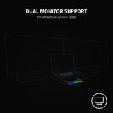 Razer Soporte para portátil Chroma V2: iluminación Chroma RGB Personalizable - Diseño ergonómico - Construcción de Aluminio anodizado - Hub USB-C de 4 Puertos - Negro Mate