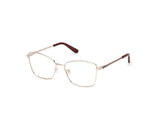GUESS Gu50170 Marcos para Gafas recetadas, 033 Shiny Pale Gold, 52/15/140 para Mujer