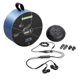 Shure AONIC 215 Auriculares de Aislamiento de Sonido con Cable, Controlador único, Ajuste Interno, Compatible con Dispositivos Apple y Android - Negro