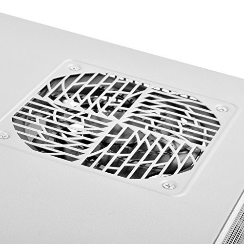 SilverStone SST-FTZ01S - Carcasa de Ordenador Fortress Mini-ITX para Juegos de Alto Rendimiento, Plata