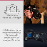 Panasonic LUMIX S1IIE Cámara Sin Espejo de Fotograma Completo, 24MP, Cs4K 60p Área Completa, Video 6K 30p Open Gate, I.S. Activo, Grabación 4:2:2 10 bit, Montura L, DC-S1M2ESE