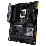 ASUS TUF GAMING Z790-PLUS WIFI 6E - Placa base Intel Z790 LGA 1700 ATX (PCIe 5.0, cuatro M.2, 16+1 DrMOS, DDR5, 2.5Gb Ethernet, USB 3.2 Gen 2x2 Tipo C, Thunderbolt (USB4), Aura Sync, AEMP II)