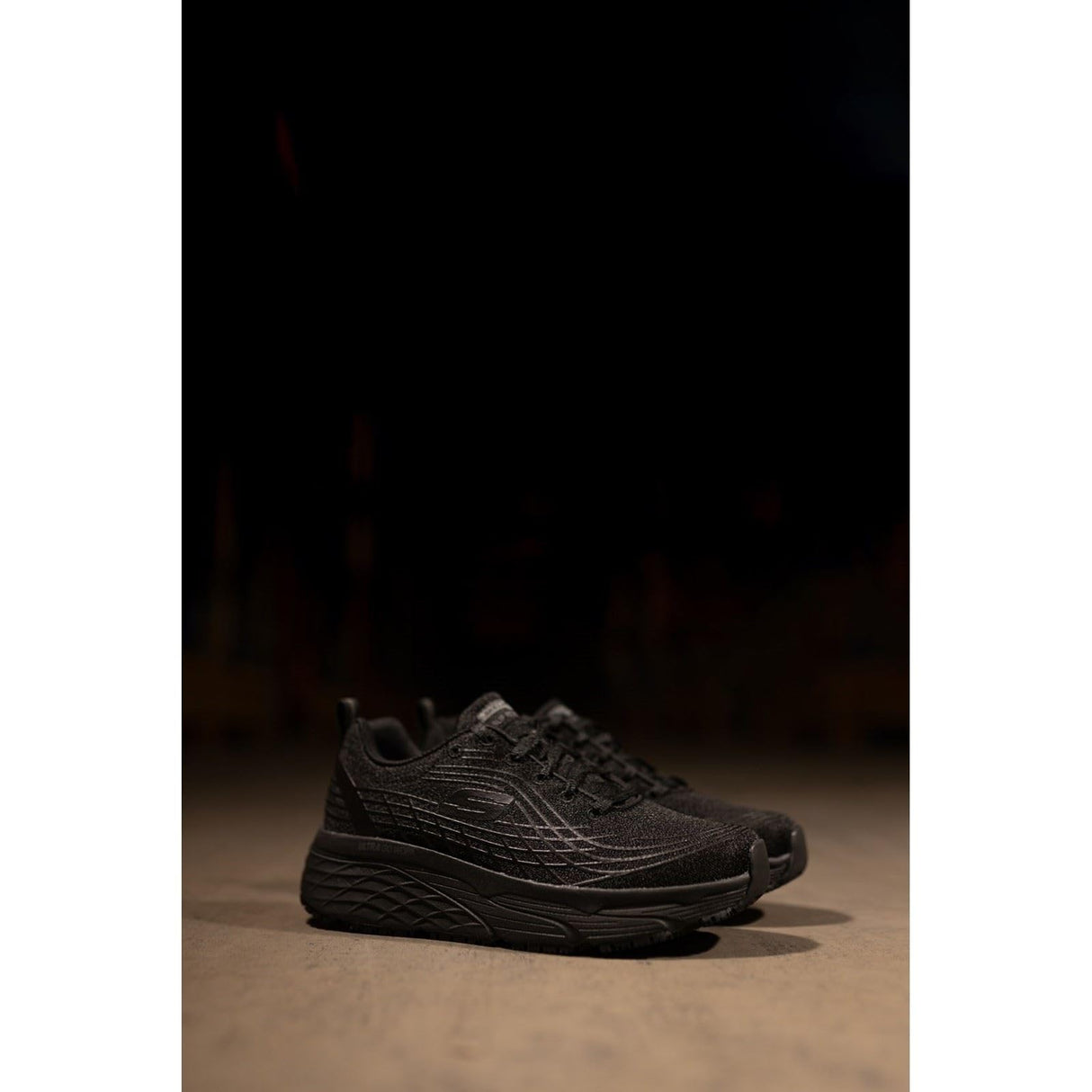 Skechers Elite Sr, Zapatillas Mujer, Black, 38.5 EU