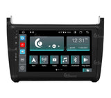 Autorradio de Ajuste Personalizado para Volkswagen Polo Android GPS Bluetooth WiFi Dab USB Pantalla táctil Full HD 9" procesador de 8 núcleos y comandos de Voz