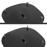 My Wall HS 23L Pedestal para Altavoz Extensible, Soporte de Suelo, Altura Ajustable Negro 2 Piezas.