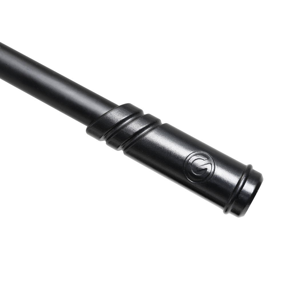 Gravity MS 4221 B - Pie de micrófono corto con trípode y brazo jirafa de 2 puntos de ajuste