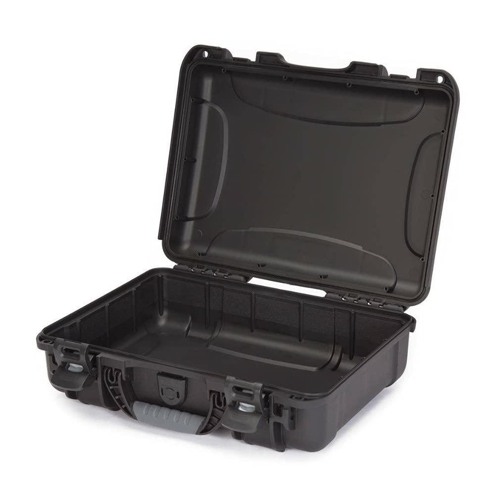 Nanuk 910 - Carcasa rígida Impermeable con Inserto de Espuma, Color Negro