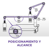 NZXT Boom Arm Mini - Ap-BOOMS-B1 - Brazo de Brazo de micrófono pequeño para transmisión, creación de Contenido, podcasting y grabación - Canal de Cable Cubierto - Compatibilidad Universal - Negro