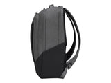Targus TBB58602GL Mochila Hero Cypress 15.6" con Ecosmart - Gris Hecho de 26 Botellas de Agua de plástico recicladas Bandolera ergonómica Acolchada