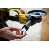 STANLEY FATMAX SFMCG400M2K-QW - Mini amoladora 18V, 125mm, Velocidad 8500 rpm, 1 maletín, 2 baterías 4Ah y 1 cargador 2Ah Gama FATMAX V20